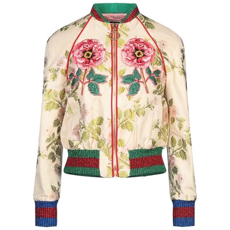 gucci floral souvenir jacket|gucci floral jacket .